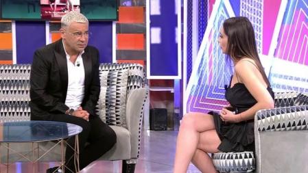 Jorge Javier paró el programa para hablar con Sandra Pica sobre su relación con Tom