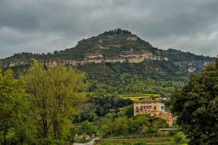 Paisaje de Santa Perpètua de Vespella, en Santa Cecília de Voltregà, Osona.