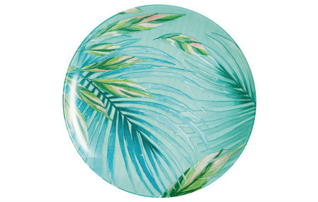 Plato Luminarc plano de 26 cm de diámetro.