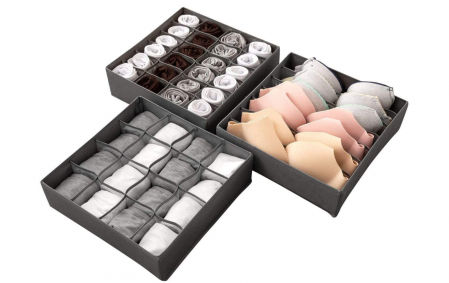 Organizador de ropa interior LinStyle.