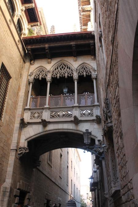 Barrio Gótico de Barcelona.