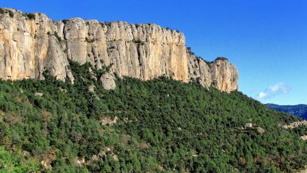 Panorámica de la sierra de Odén.