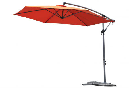 Parasol excéntrico con manivela Angel Living