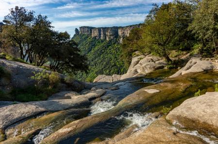 Salt de Sallent y L'Agullola.