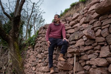 Marc Cortina es uno de los impulsores del Museu de Camins, en Llagunes