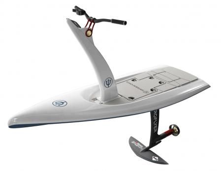 Vehículo eléctrico y acuático HydroFlyer.