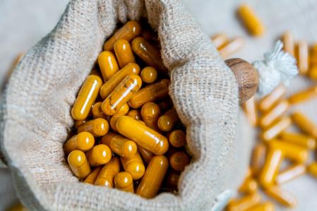 Píldoras de cúrcuma
