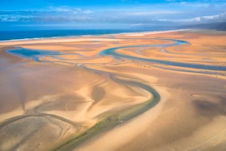 Playa de Rauðisandu, en los fiordos del oeste