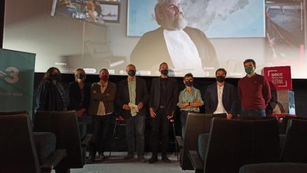 Presentación del documental 'Balandrau, infern glaçat' en los cines Girona