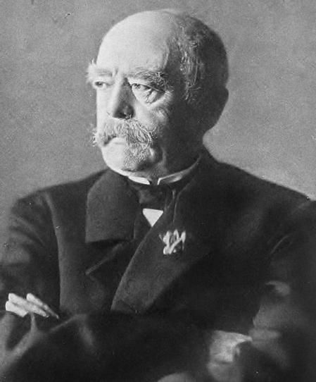 Otto von Bismarck fotografiado en 1890