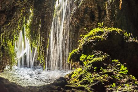 La cascada de La Cabrida en El Sorreigs.