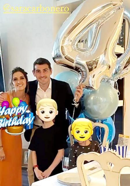 Iker Casillas y Sara Carbonero en su 40 cumpleaños