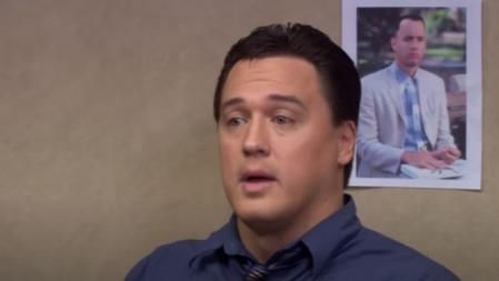 Una imagen de Mark York en la serie The Office