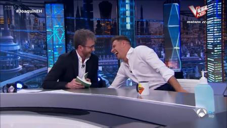 Joaquín nunca imaginó que acudiría a 'El hormiguero' a presentar un libro