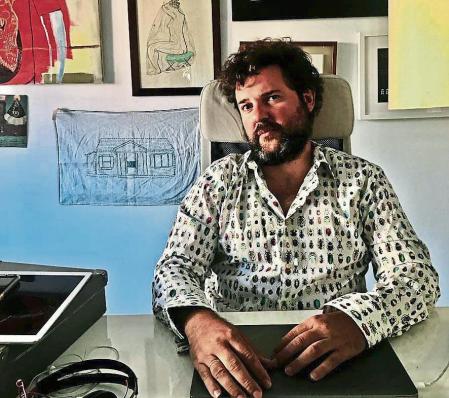 El escritor Jacono Bergareche