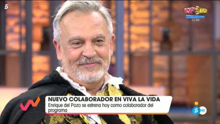 Enrique del Pozo se convierte en nuevo colaborador de 'Viva la vida'