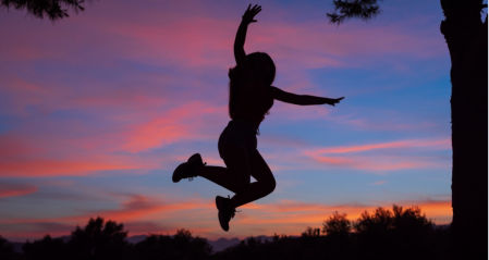 Candilazo al atardecer en Mijas.