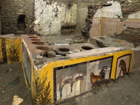 Imagen del Thermopolium. Foto de Luigi Spina.