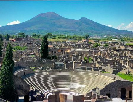 Teatro Grande de Pompeya.