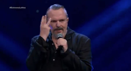 Miguel Bosé reaparece en 'La Voz México'
