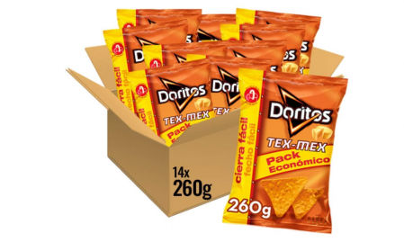 Pack de 14 bolsas de Doritos Tex-Mex
