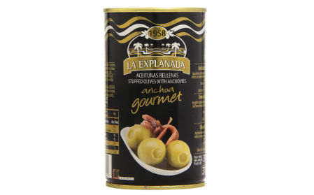 Pack de 15 botes de aceitunas rellenas de anchoa