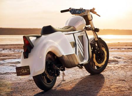 Moto eléctrica Electrocycle.