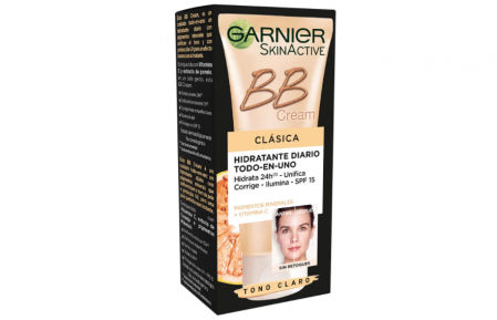 BB Cream con protección SPF15 y Vitamina C  de Garnier Skin Active