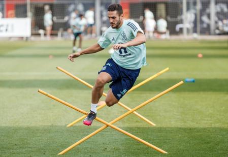 GRAF5170. LAS ROZAS (MADRID), 07/06/2021.- El centrocampista de la selección española de fútbol 