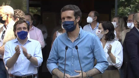 El presidente del PP, Pablo Casado, ha pedido al Gobierno que no 