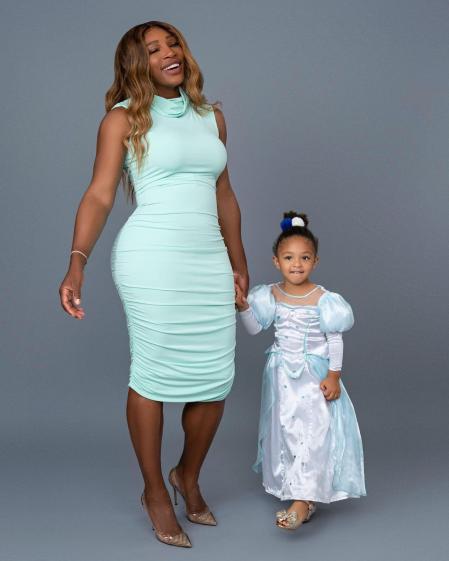 Serena Williams y su hija