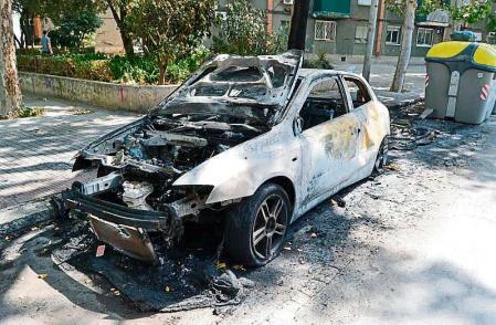 La mayoría de los incendios de los coches son provocados por pirómanos&nbsp;