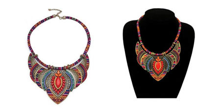 Collar hecho a mano étnico iPobie