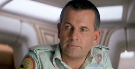 Ian Holm (Ash) en un fotograma de 'Alien: el octavo pasajero'