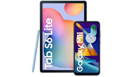 Pack Samsung con Tablet Galaxy Tab S6 Lite y Smartphone Galaxy M11