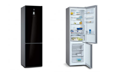 Balay Cristal, frigorífico combi No Frost de 279L Negro