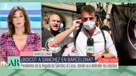 Ana Rosa responde a los independentistas que la acusan de 