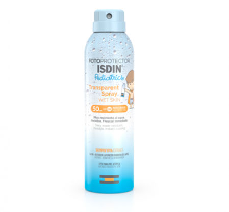 Fotoprotector ISDIN Pediatrics Transparent Spray Wet Skin