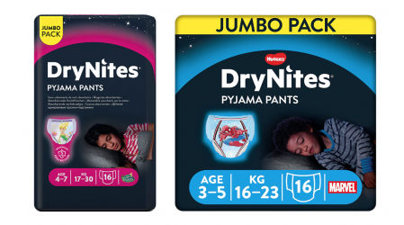 DryNites, pack de 64 unidades (0,55 euros la unidad)