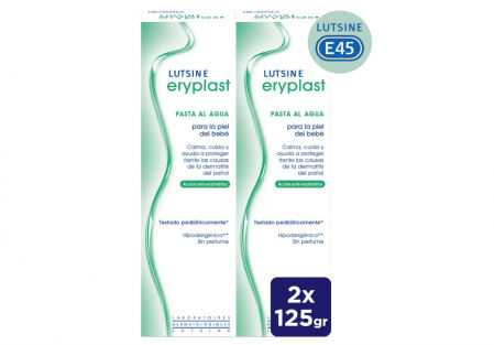 Crema de pañal Eryplast Lustine E45, pasta al agua