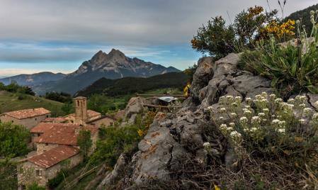 El Pedraforca desde Gisclareny.