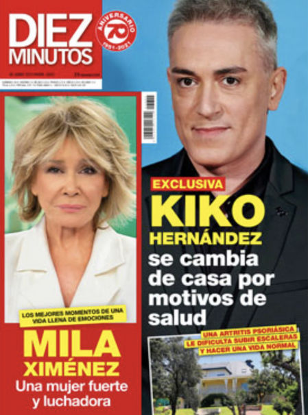 Portada de Diez Minutos.