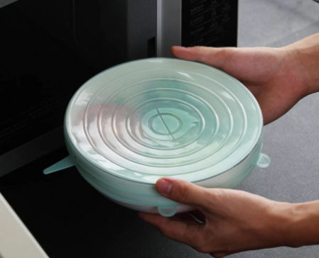 Set de 6 tapas de silicona Worthbuy