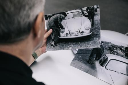 Mirada hacia el pasado: fotografía del Porsche 356 SL de 1951