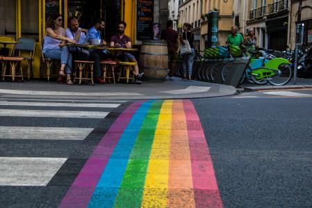 Barrio de Le Marais de París