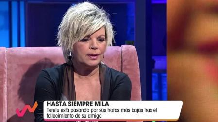 Terelu Campos reaparece tras la muerte de Mila Ximénez: 