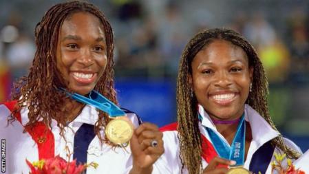 Serena y Venus Williams en los Juegos de Sidney