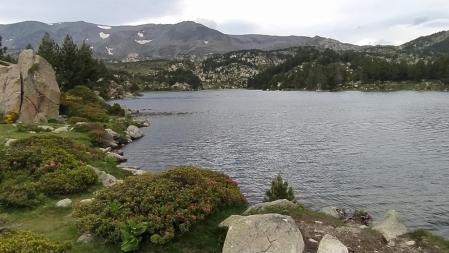 Lago en la ruta al Carlit.