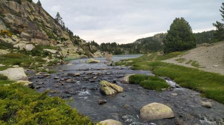 Lago en la ruta al Carlit.