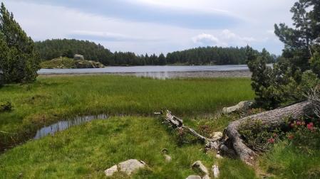 Lago en la ruta al Carlit.